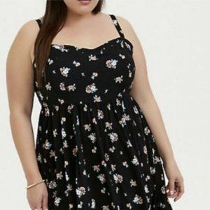 Torrid Floral Dress, Sz 1, NWT!
